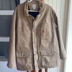 Vintage Carhartt Lined Chore Jacket size 2XL